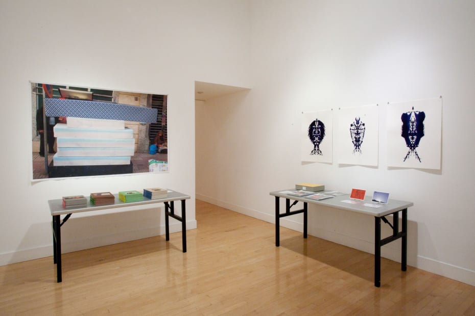 Installation view of Rob Craigie: The Expanding Color System, July 19 - August 25, 2012 at Haines Gallery, San Francisco