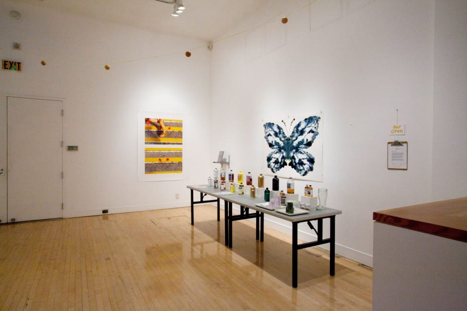 Installation view of Rob Craigie: The Expanding Color System, July 19 - August 25, 2012 at Haines Gallery, San Francisco