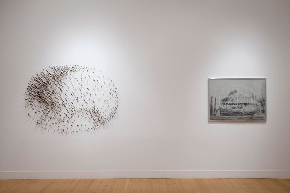 Installation view of Poetics of Construction, January 18 - March 23, 2013 at Haines Gallery, San Francisco