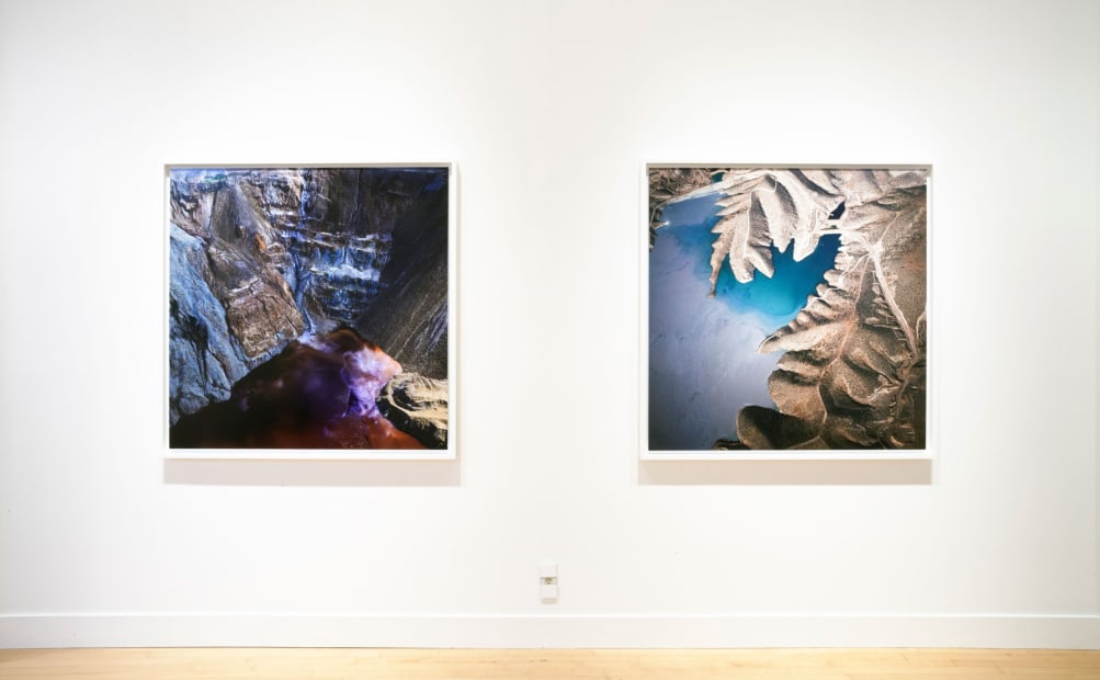 Installation view of David Maisel: Mining, September 5 - October 26, 2013 at Haines Gallery, San Francisco