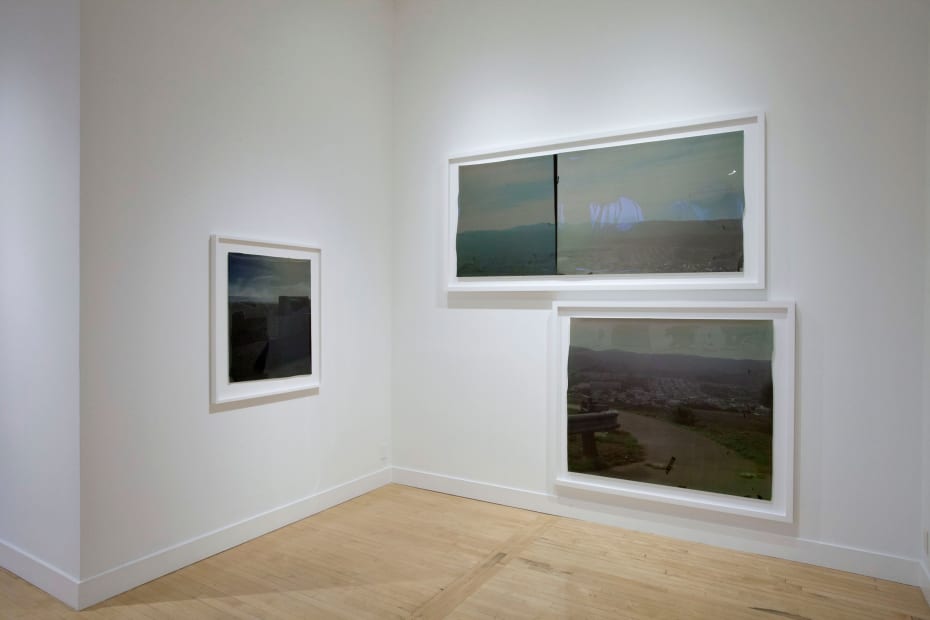 Installation view of John Chiara: de • tached, March 6 - April 26, 2014 at Haines Gallery, San Francisco