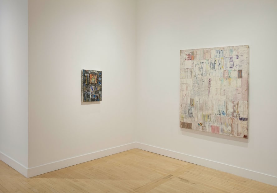 Installation view of Mike Henderson: Traces of Places, May 1 - June 28, 2014 at Haines Gallery, San Francisco