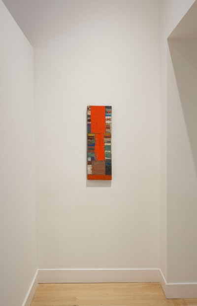 Installation view of Mike Henderson: Traces of Places, May 1 - June 28, 2014 at Haines Gallery, San Francisco
