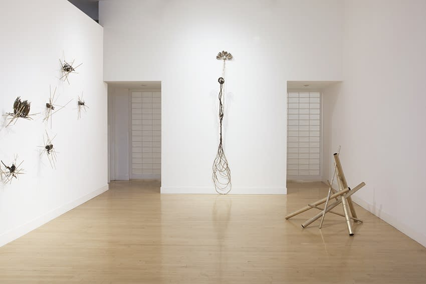 Installation view of Yoshitomo Saito: Ethos in Bronze, July 10 - August 30, 2014 at Haines Gallery, San Francisco