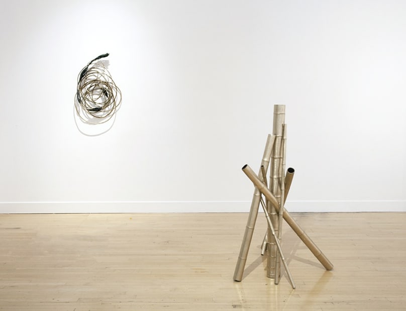 Installation view of Yoshitomo Saito: Ethos in Bronze, July 10 - August 30, 2014 at Haines Gallery, San Francisco