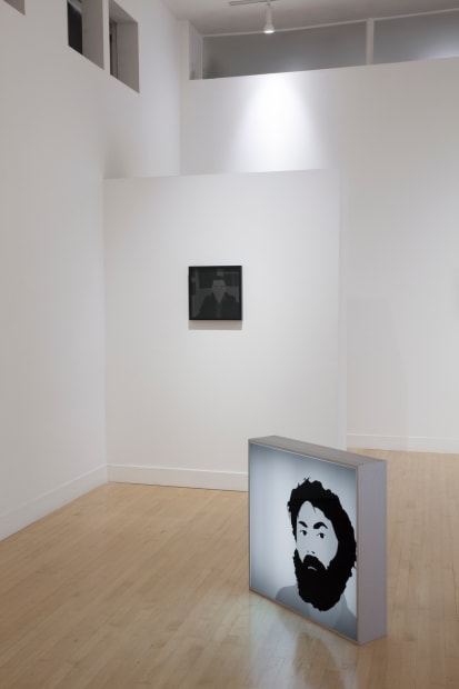 Installation view of Kota Ezawa: The Aesthetics of Silence, November 6 - December 20, 2014 at Haines Gallery, San Francisco