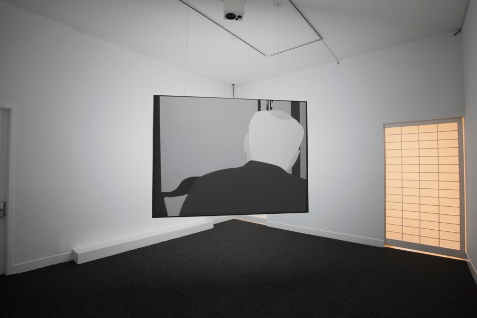 Installation view of Kota Ezawa: The Aesthetics of Silence, November 6 - December 20, 2014 at Haines Gallery, San Francisco