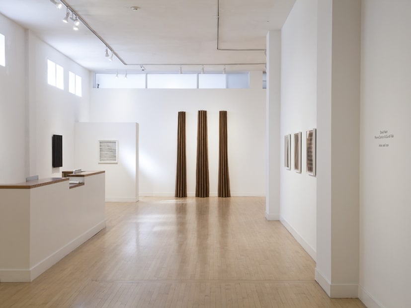Installation view of Index and Icon, March 19 - May 2, 2015 at Haines Gallery, San Francisco