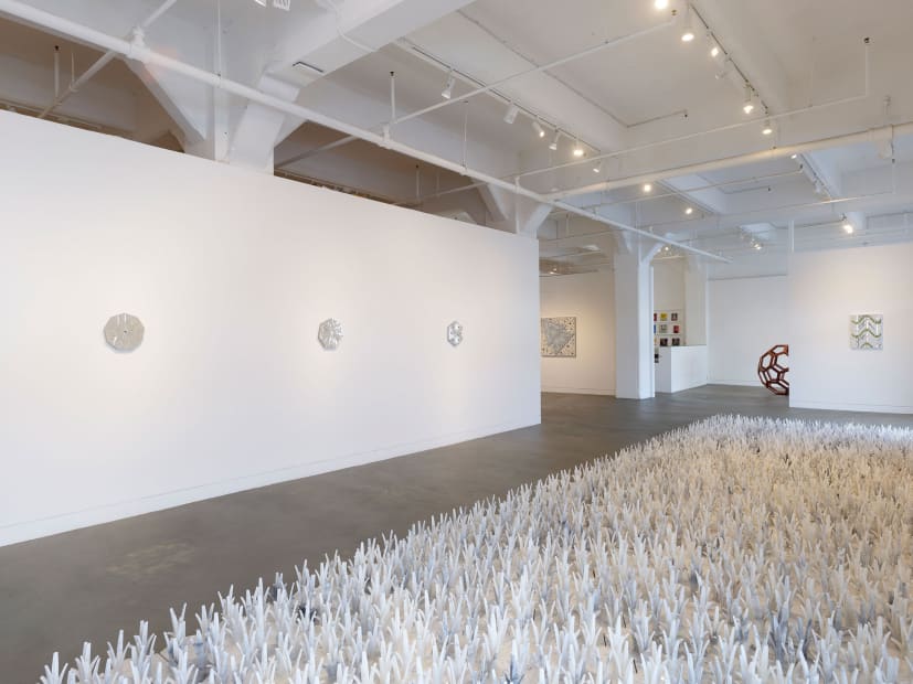 Installation view of Sacred and Profane Geometries, September 5 - October 21, 2023 at Haines Gallery, San Francisco Photo: Robert Divers Herrick