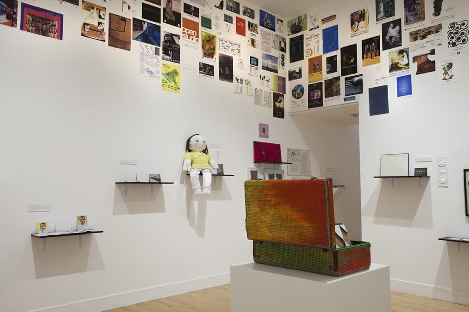 Installation view of Nile Sunset Annex: The Many Hats, July 9 - August 29, 2015 at Haines Gallery, San Francisco
