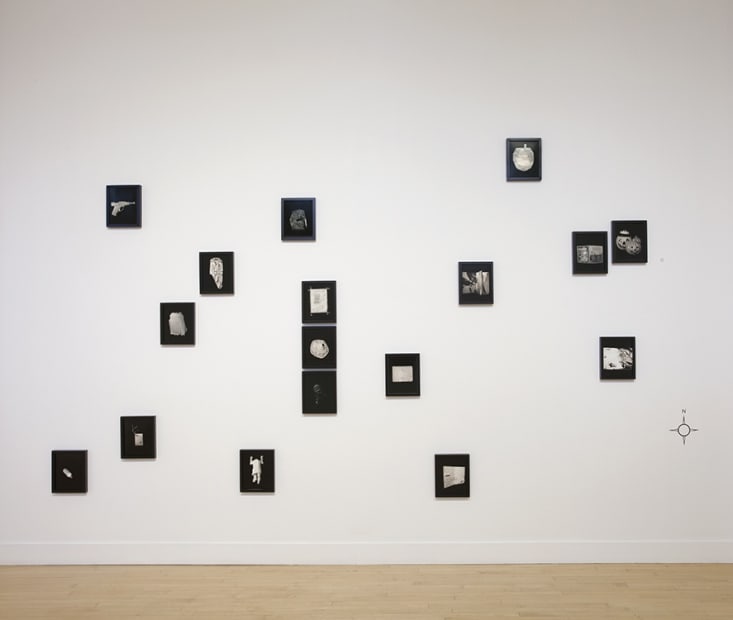 Installation view of The Collectors, July 9 - August 29, 2015 at Haines Gallery, San Francisco