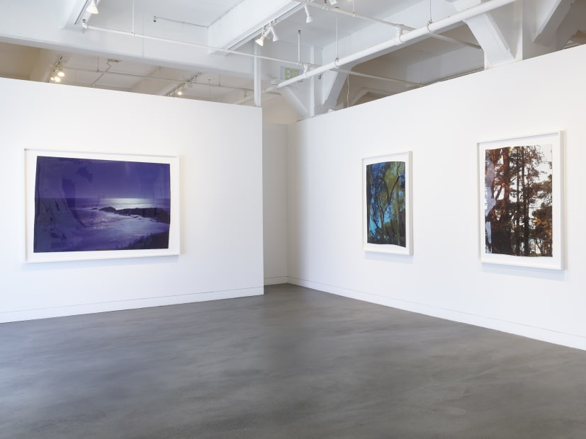 Installation view of John Chiara: Sea of Glass, March 15 - April 27, 2024 at Haines Gallery, San Francisco Photo: Robert Divers Herrick