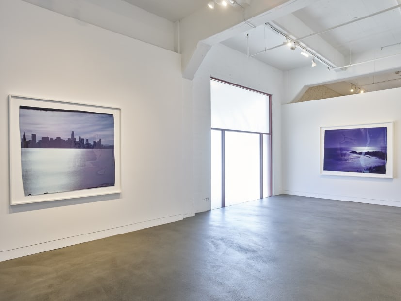 Installation view of John Chiara: Sea of Glass, March 15 - April 27, 2024 at Haines Gallery, San Francisco Photo: Robert Divers Herrick