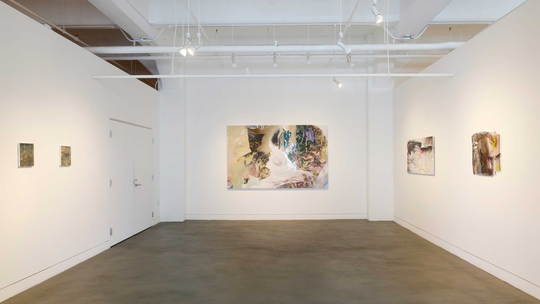 Installation view of Material Matters, July 19 - August 31, 2024 at Haines Gallery, San Francisco Photo: Robert Divers Herrick