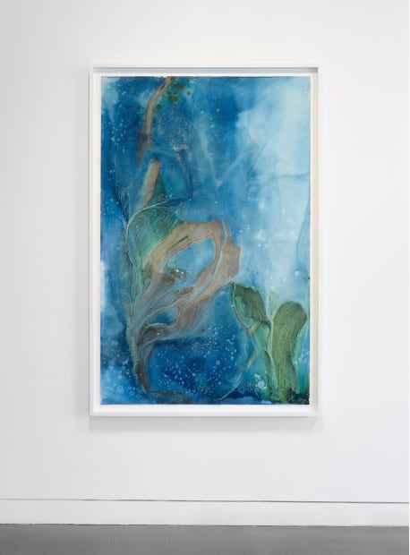 Installation view of Meghann Riepenhoff: State Shift, January 22 - March 15, 2025 at Haines Gallery, San Francisco, CA Photo: Robert Divers Herrick