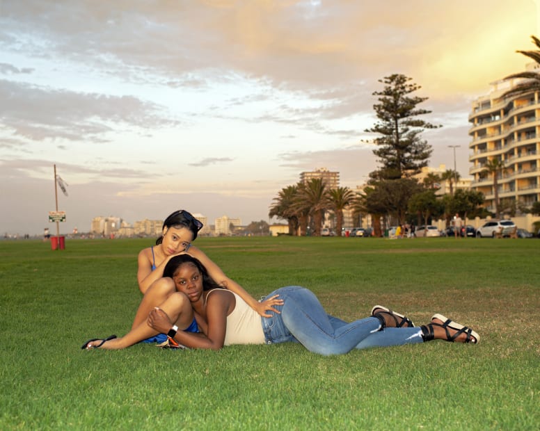 Blessing and Kiki, Sea Point Promenade, Cape Town 2022, 2022