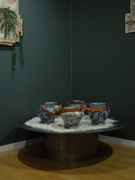 Galerie BAQ, Camila Rodriguez Triana, exhibition view MIRA Art Fair - stand A13, Paris, France. Photo by Raphaël Massart