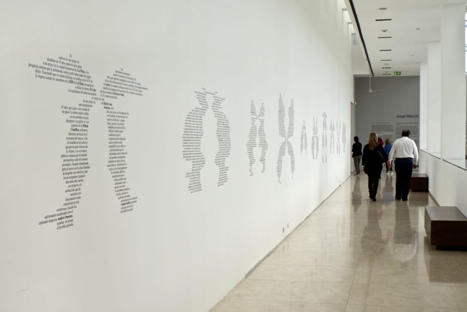 Installation view, Jorge Macchi: Perspectiva, Museo de Arte Latinoamericano MALBA, Buenos Aires, Argentina, 2016