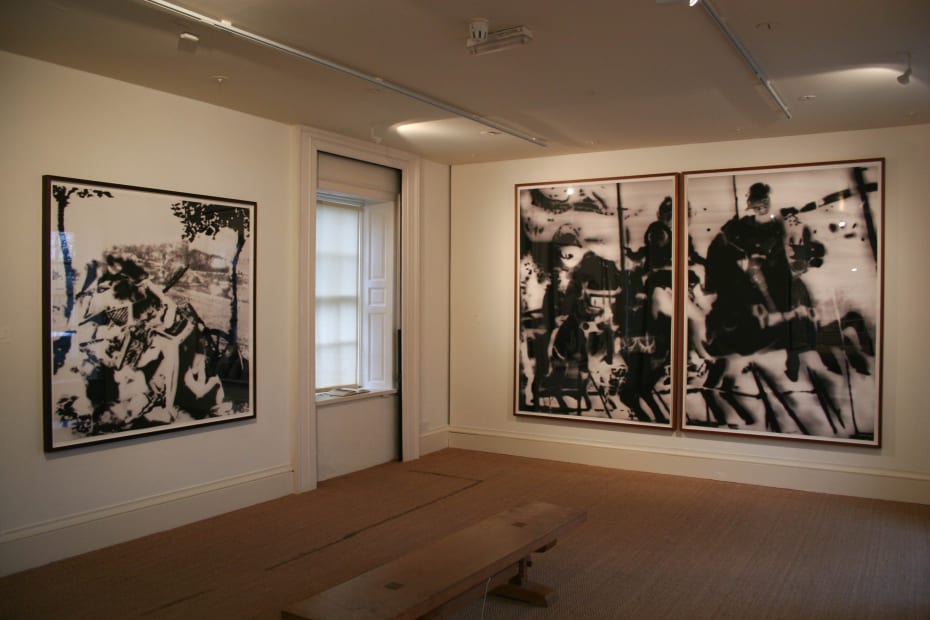 Installation view, Uwe Wittwer: In The Middle Distance, Abbot Hall Art Gallery, Kendal, England, 2013