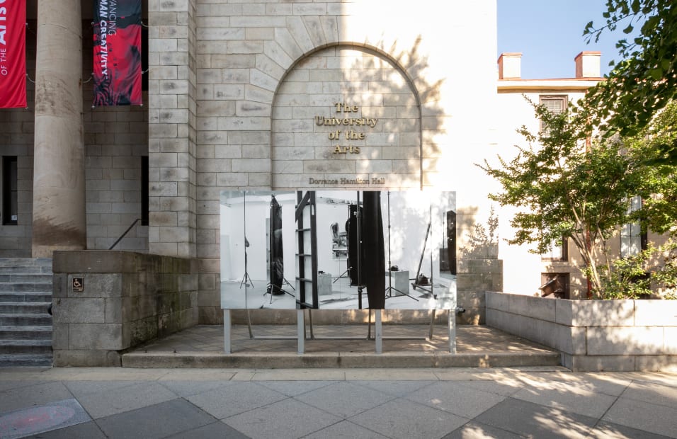 Installation view, Paul Mpagi Sepuya: Broad Street Billboard Project, The Hamilton Public Art Project, University of the Arts, Pennsylvania, US, 2021