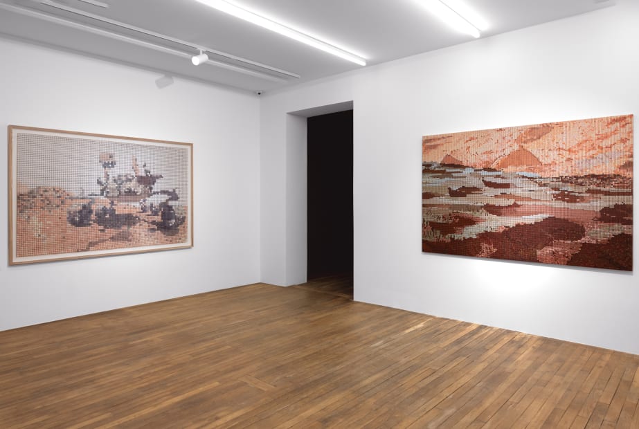 Dagoberto Rodríguez, Solar Storm, Installation view, Galerie Peter Kilchmann, Paris, France, 2023, Photo: Sebastian Schaub
