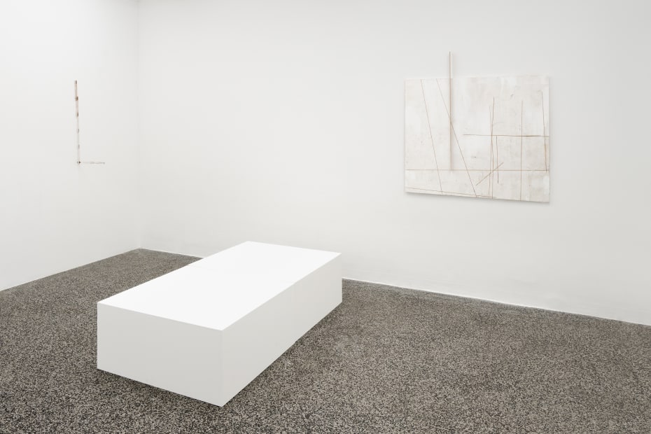 Installation view, Fernanda Gomes, Secession, Vienna Secession, Vienna, Austria, 2019, cur. Jeanette Patcher