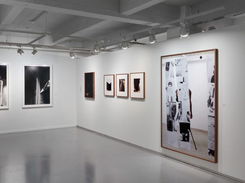 Installation view, Masculinities: Liberation through Photography; Paul Mpagi Sepuya, Barbican Center, London, UK, 2020