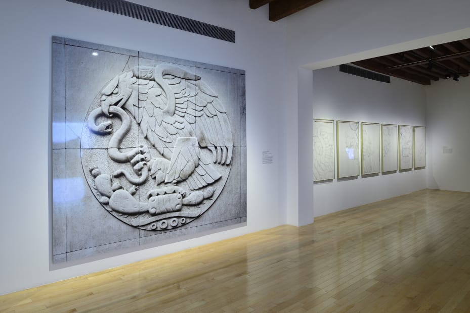 Installation view, Tercerunquinto: Obra Inconclusa, Museo Amparo, Puebla, Mexico, 2018
