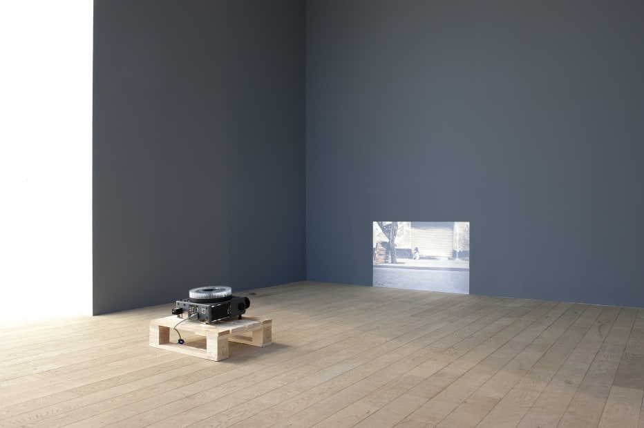 Installation view, Three Statements in Painting: Francis Alÿs, Galerie Peter Kilchmann, Zurich, Switzerland, 2011