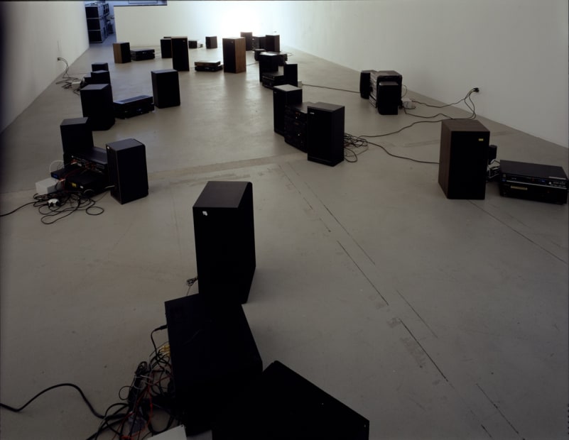 Installation view, Maja Bajevic: Be Nice or Leave, Galerie Peter Kilchmann, Zurich, Switzerland, 2005