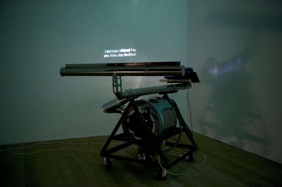 Installation view, Maja Bajevic: Layers, Galerie Peter Kilchmann, Zurich, Switzerland, 2011