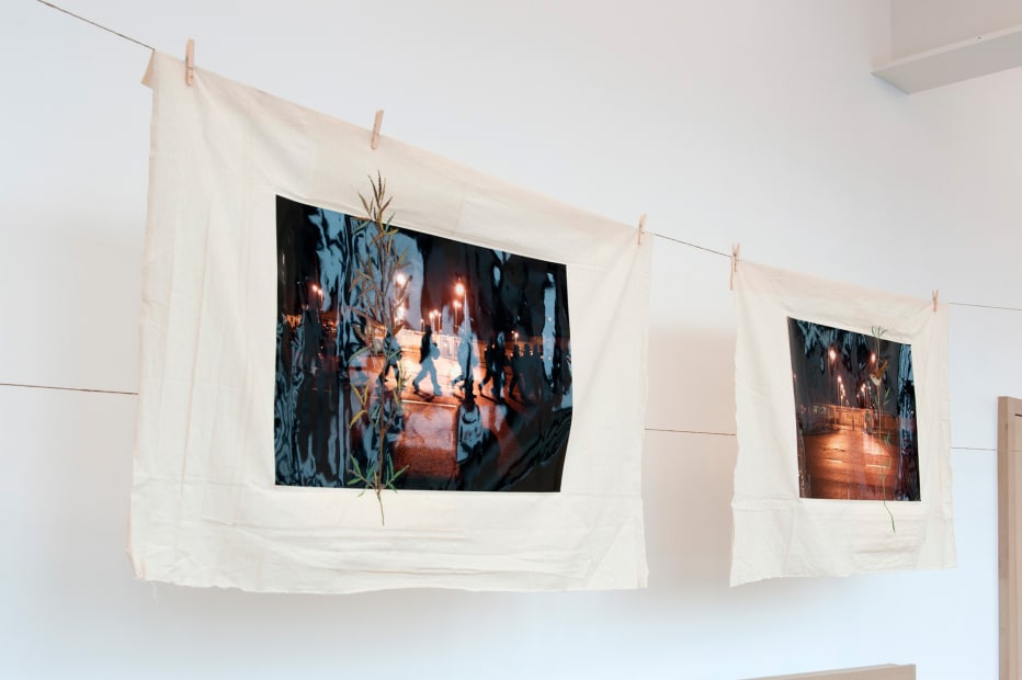 Installation view, Maja Bajevic: Layers, Galerie Peter Kilchmann, Zurich, Switzerland, 2011