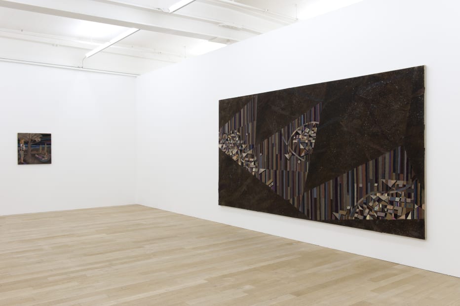 Installation view, I give the name violence to a boldness lying idle and enamored of danger: Armin Boehm, Galerie Peter Kilchmann, Zurich, Switzerland, 2012, Photo: Sebastian Schaub