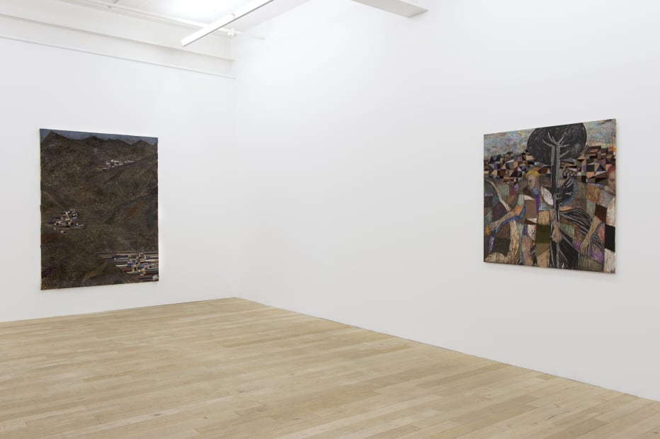 Installation view, I give the name violence to a boldness lying idle and enamored of danger: Armin Boehm, Galerie Peter Kilchmann, Zurich, Switzerland, 2012, Photo: Sebastian Schaub