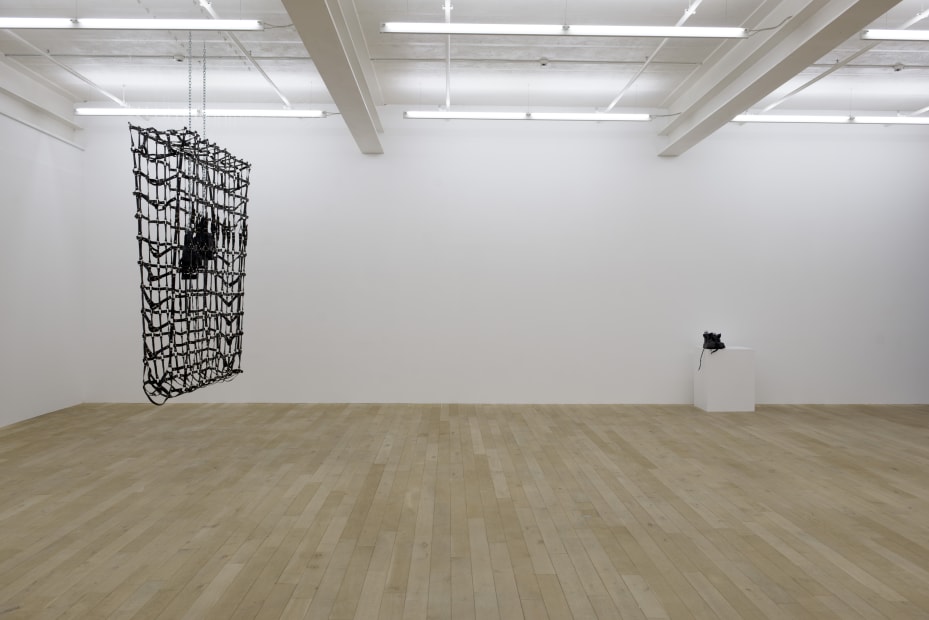 Installation view, Monica Bonvicini: Forget All Instructions, Galerie Petere Kilchmann, Zurich, Switzerland, 2015, Photo: Sebastian Schaub