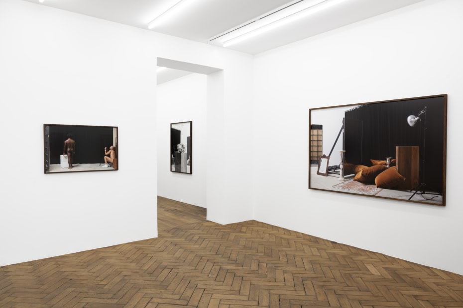 Installation view, Paul Mpagi Sepuya: Lustrer, Galerie Peter Kilchmann, Zurich, Switzerland, 2023, Photo: Axel Fried