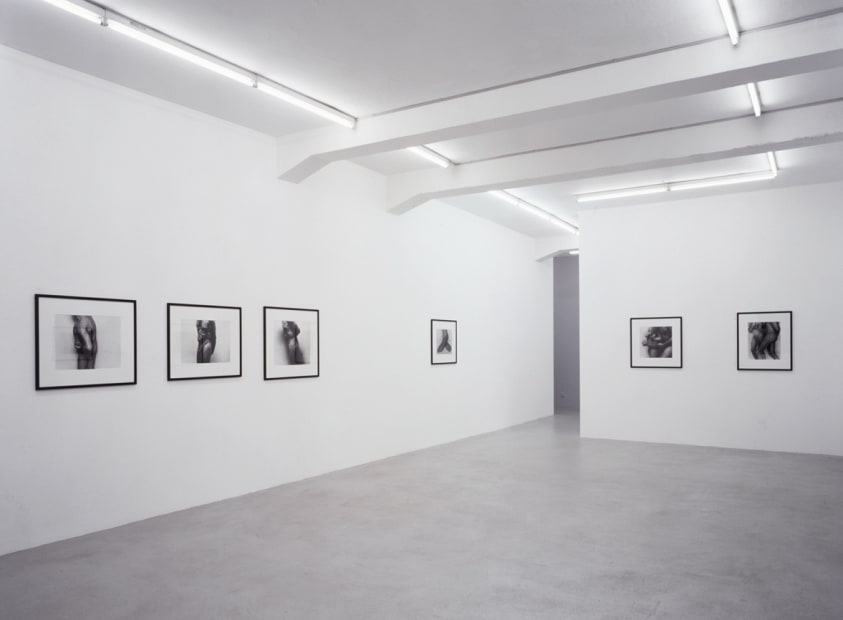 Installation view, John Coplans: Photographs form 1985 - 1992, Galerie Peter Kilchmann, Zurich, Switzerland, 2004