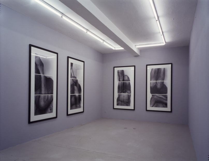 Installation view, John Coplans: Photographs form 1985 - 1992, Galerie Peter Kilchmann, Zurich, Switzerland, 2004