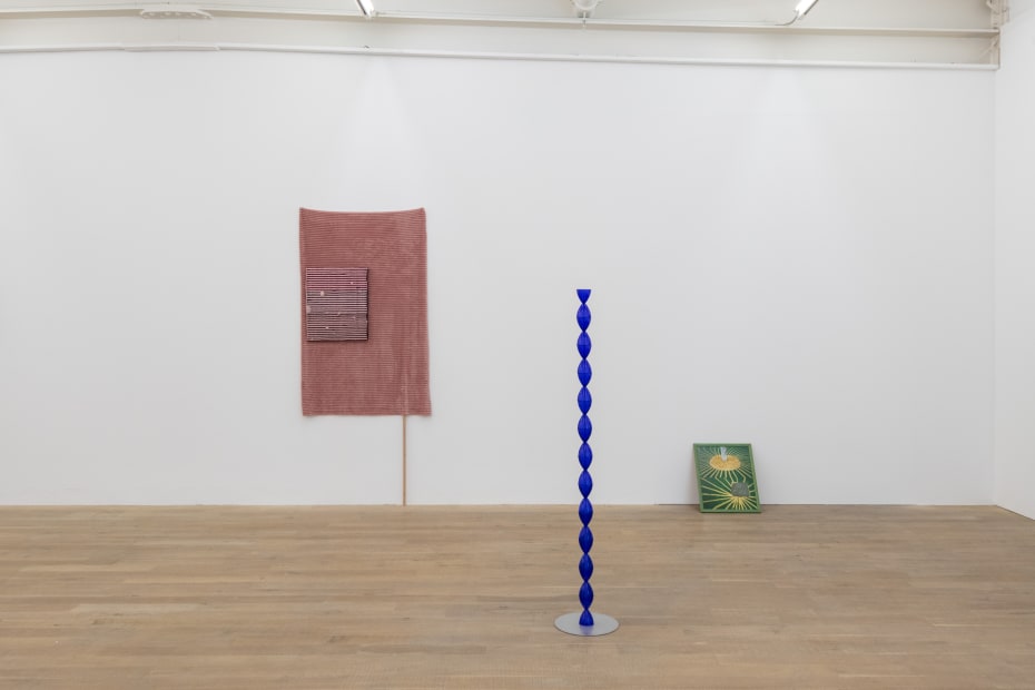 Installation view, João Modé: GEOM POEM, Galerie Peter Kilchmann, Zurich, Switzerland, 2023, Photo: Sebastian Schaub