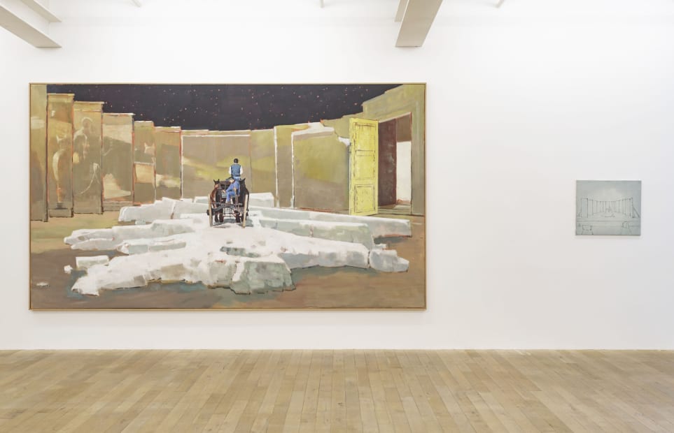 Installation view, Marc-Antoine Fehr: Les Adieux, Galerie Peter Kilchmann, Zurich, Switzerland, 2019, Photo: Sebastian Schaub