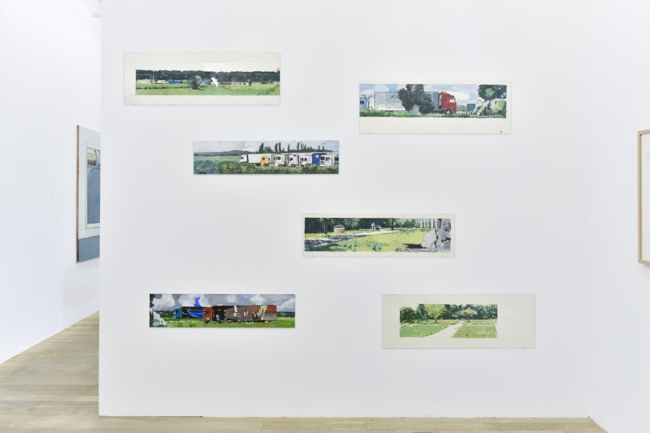 Installation view, Marc-Antoine Fehr: Les Adieux, Galerie Peter Kilchmann, Zurich, Switzerland, 2019, Photo: Sebastian Schaub