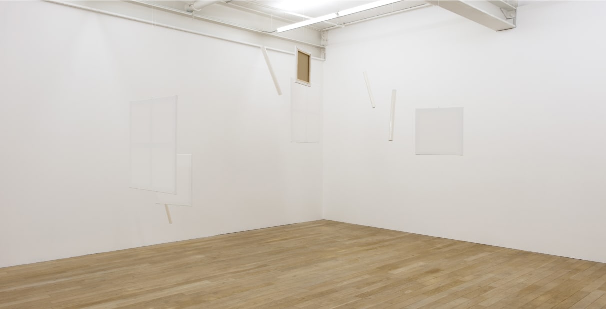 Installation view, Bruno Jakob: Unusual Things Happen, Galerie Peter Kilchmann, Zurich, Switzerland, 2012