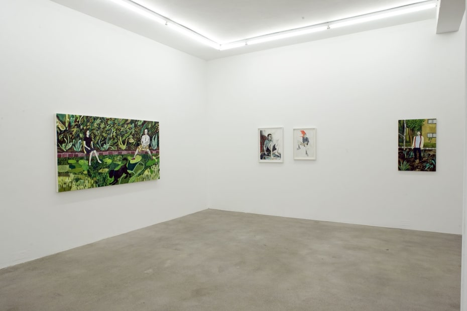 Installation view, Raffi Kalenderian: Satellites, Galerie Peter Kilchmann, Zurich, Switzerland, 2008