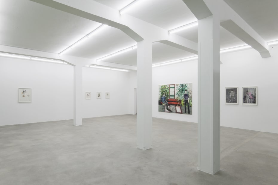 Installation view, Raffi Kalenderian: Memoranda, Galerie Peter Kilchmann, Zurich, Switzerland, 2010