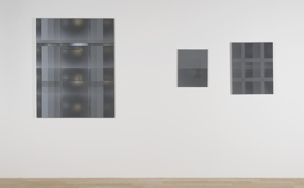Installation view, Tobias Kaspar: Surface Apparent, Galerie Peter Kilchmann, Zurich, Switzerland, 2016, Photo: Sebastian Schaub