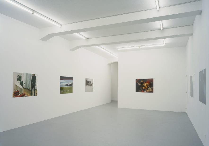 Installation view, Zilla Leutenegger, Limmatstrasse, Zurich, Switzerland, 2000