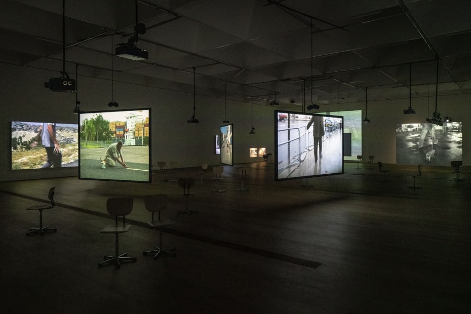 Installation view, Francis Alÿs: As Long as I'm Walking, MCBA, Lausanne, Switzerland, 2021-2022