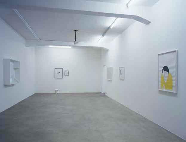 Installation view, Zilla Leutenegger: Off The Wall, Galerie Peter Kilchmann, Zurich, Switzerland, 2010