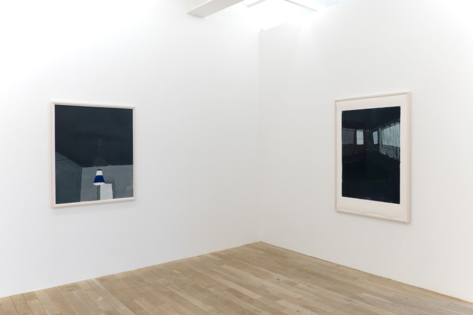 Installation view, Zilla Leutenegger: Lights Out, Galerie Peter Kilchmann, Zurich, Switzerland, 2017, Photo: Sebastian Schaub