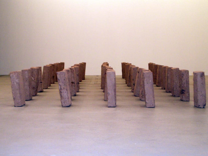 Installation view, Teresa Margolles: Ciudad Juárez, Galerie Peter Kilchmann, Zurich, Switzerland, 2005